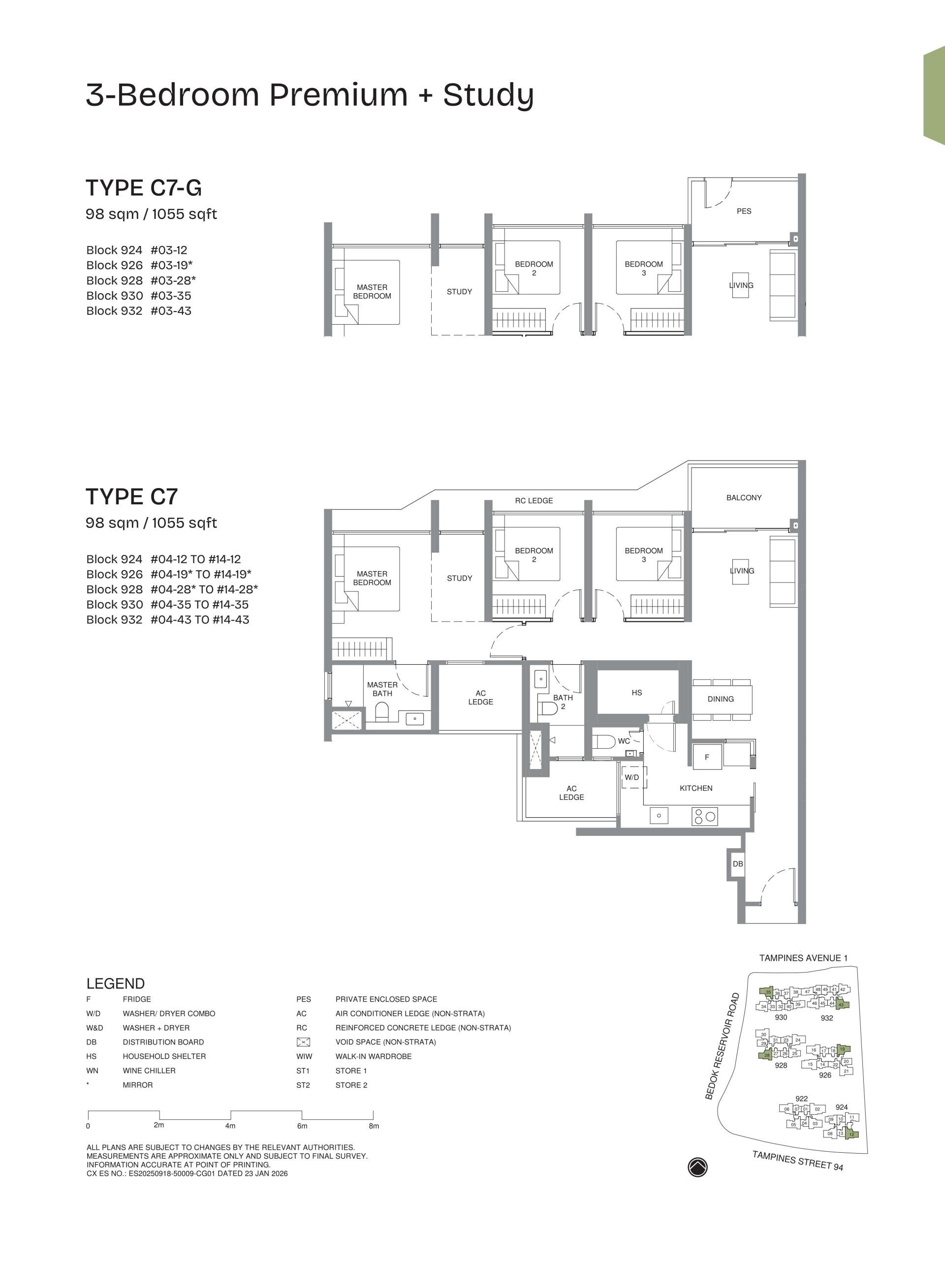 Pinery Residences floorplan